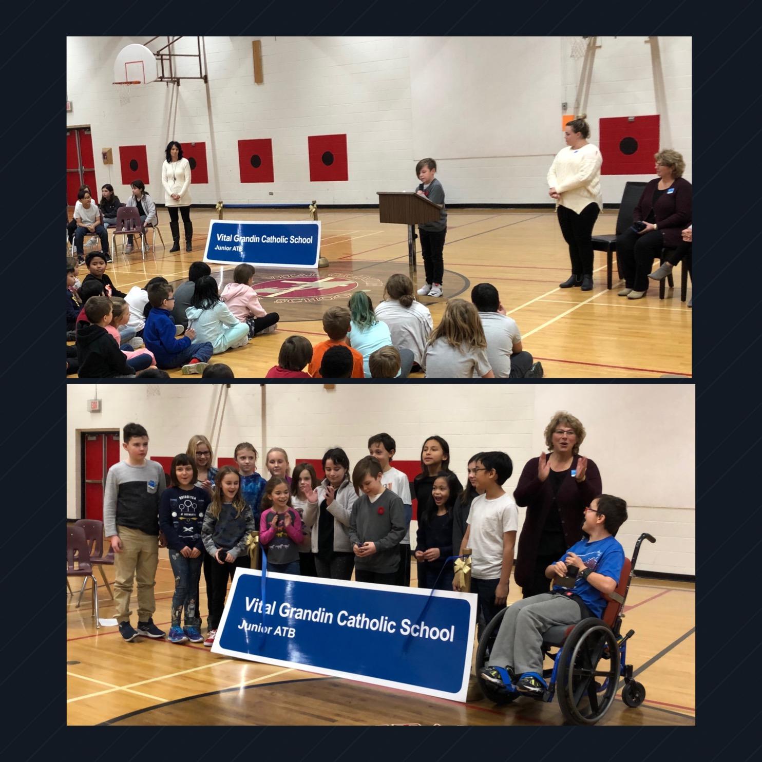 Junior ATB Grand Opening | Vital Grandin Catholic School1484 x 1484